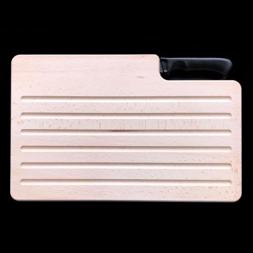 Brotbrett mit Brotmesser