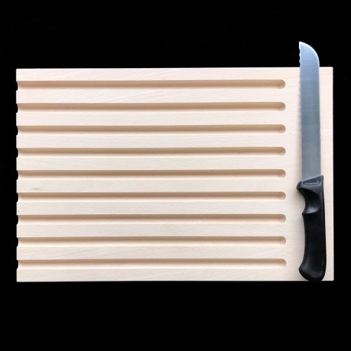 Brotbrett mit Rillen