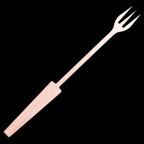 Fonduegabel Holz Griff 2