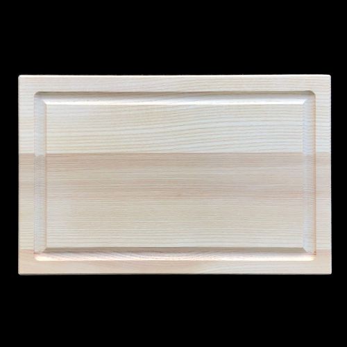 Rüst-/Schneidebrett rechteckig mit Saftrinne